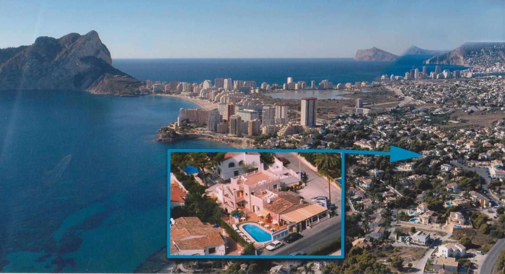 Hostal La Paloma I Calpe Exteriör bild